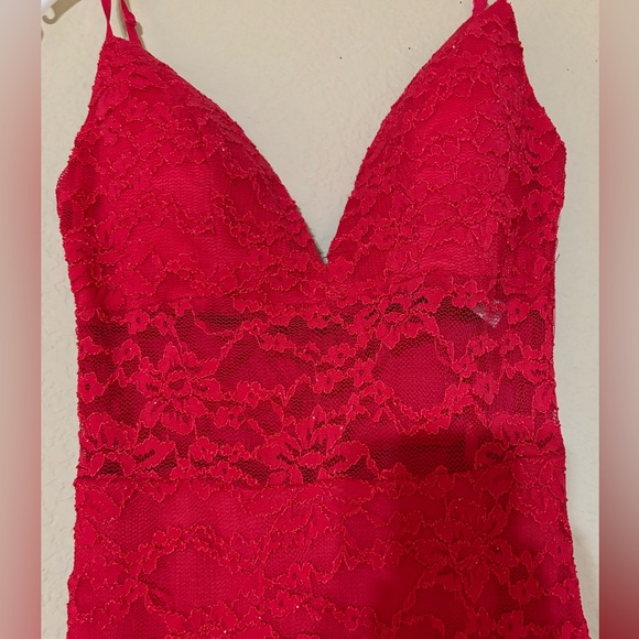 Red Prom Dress - Picture 3 of 6